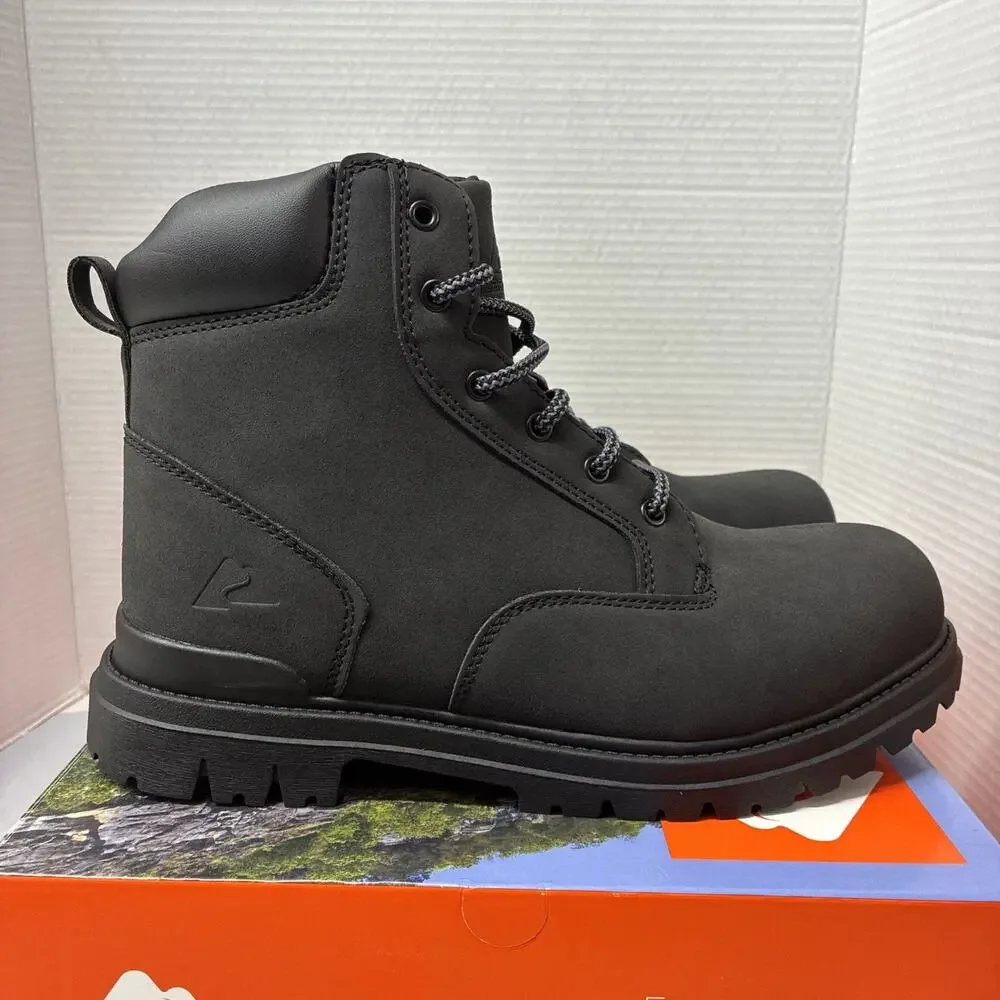 Ozark Trail New Size US 10 Men's Boots Troy II Black Hunting Hiking Outdoor